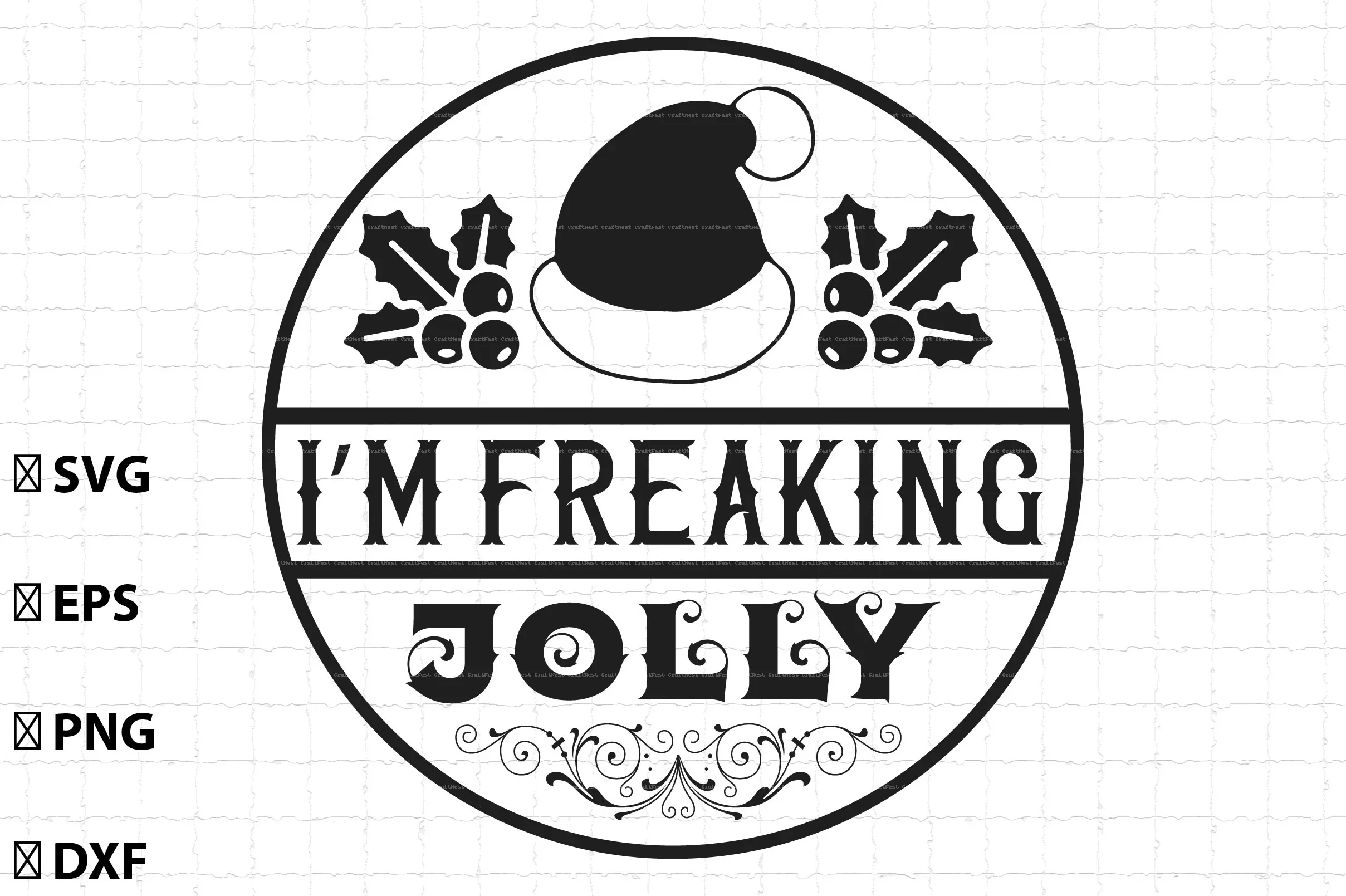 Vintage Christmas SVG Bundle - Image 9