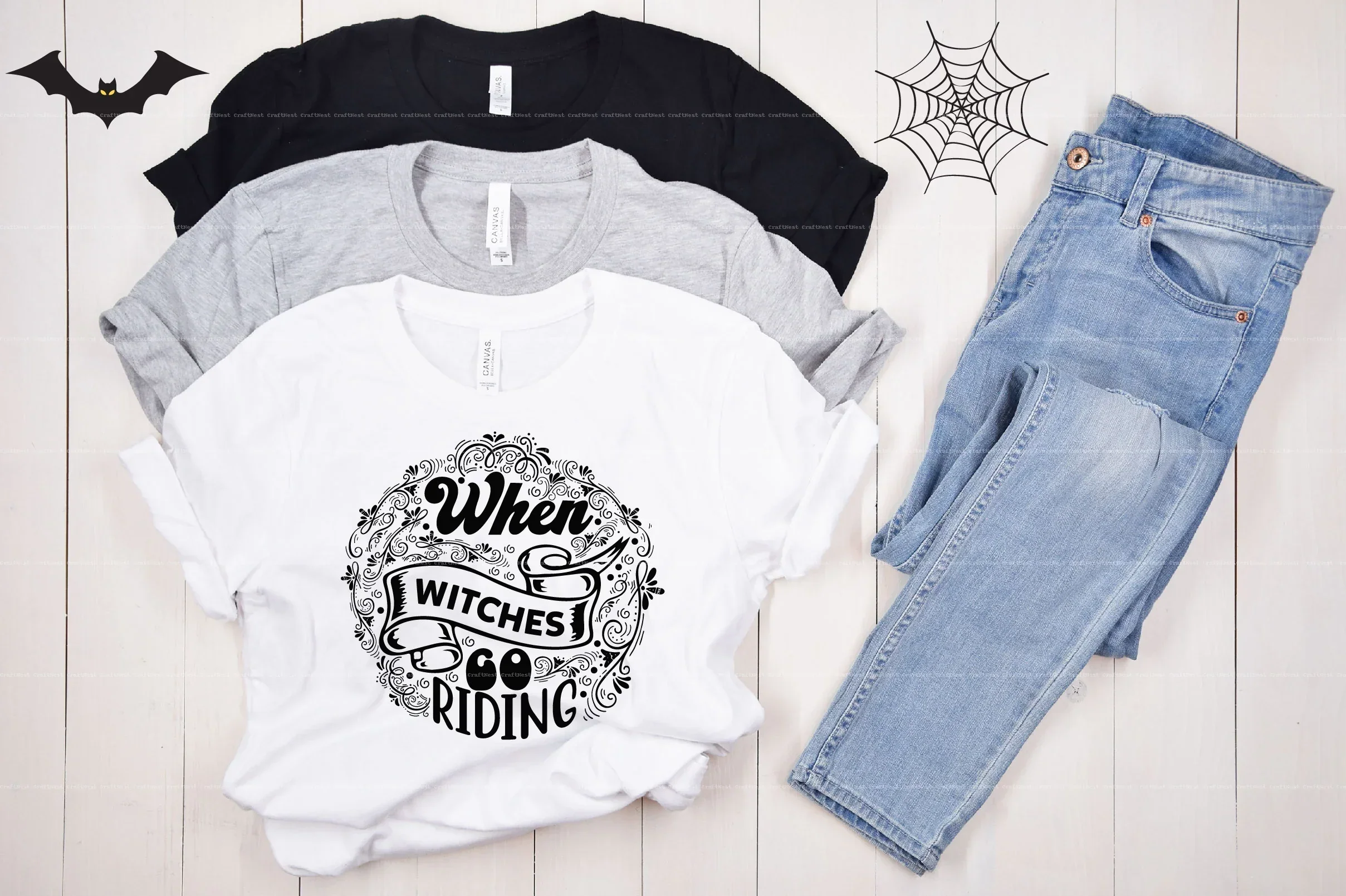 Vintage Halloween Design SVG Bundle - Image 10