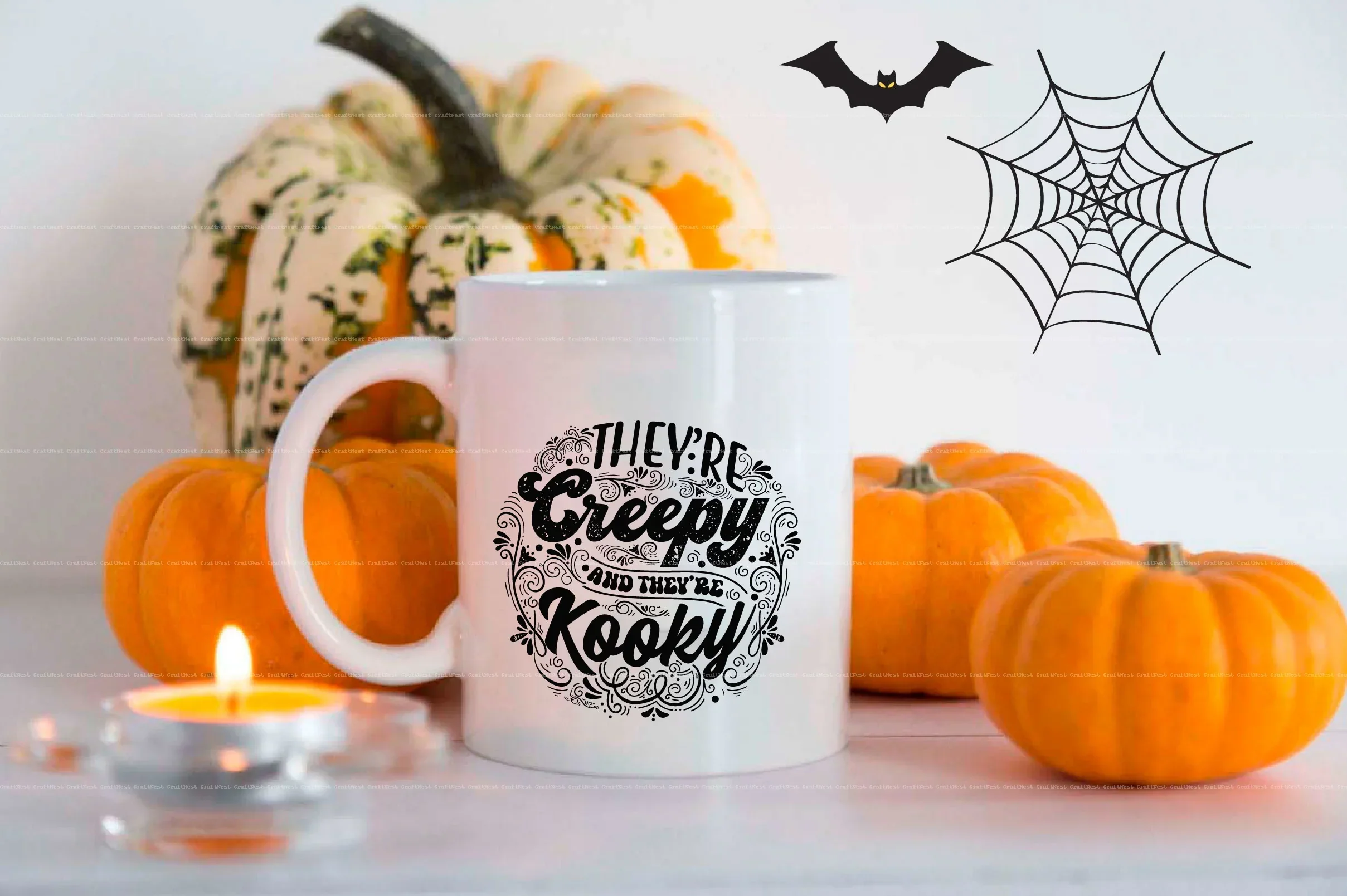 Vintage Halloween Design SVG Bundle - Image 12