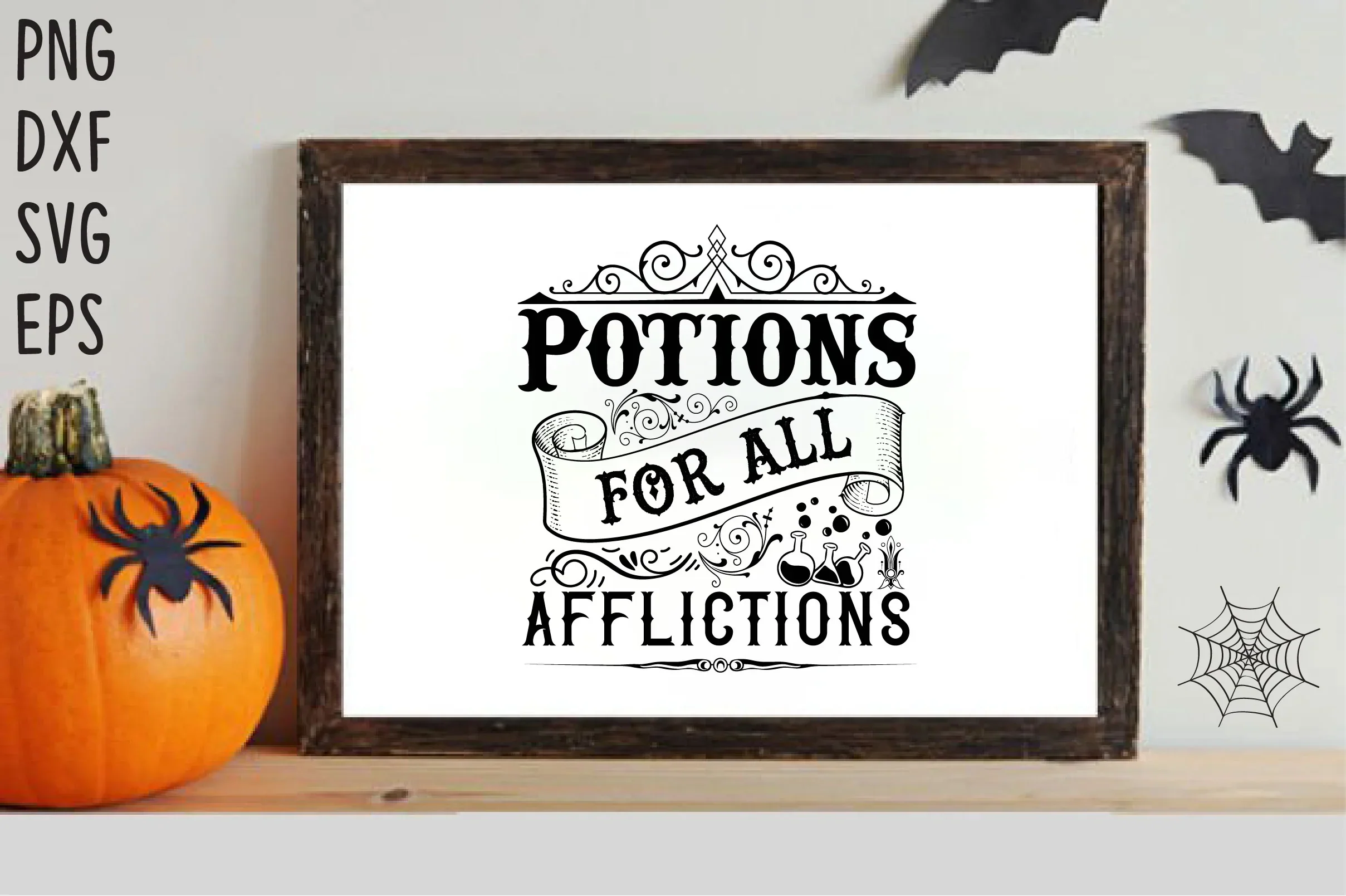 Vintage Halloween Sign SVG Bundle - Image 7