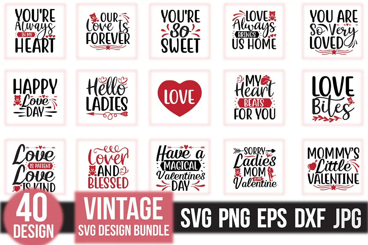 Vintage SVG Bundle - Image 3