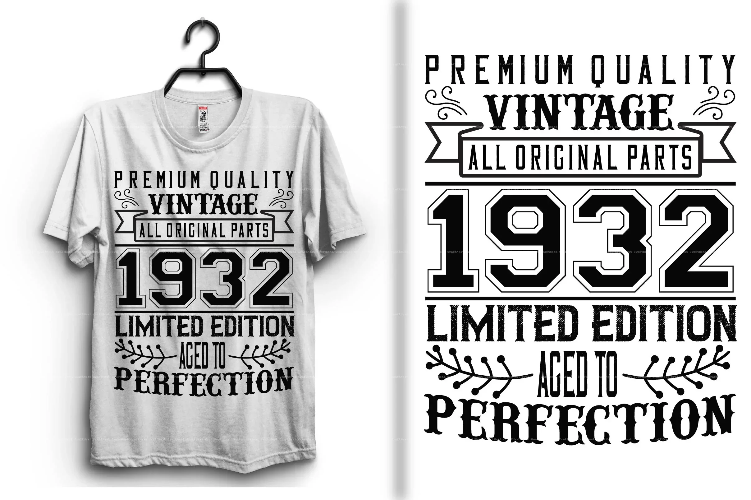 Vintage T-Shirt Design SVG Bundle - Image 10