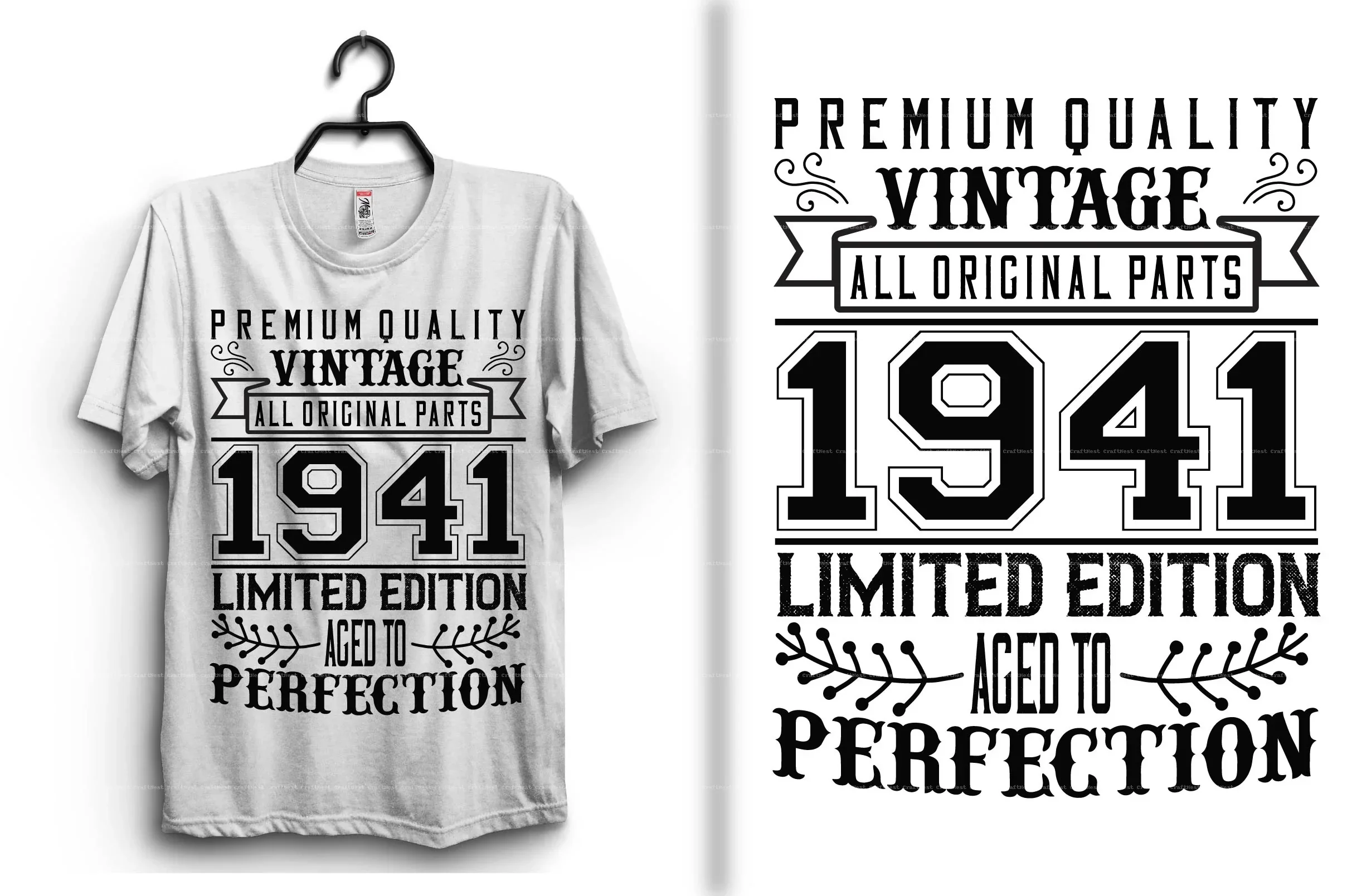Vintage T-Shirt Design SVG Bundle - Image 4