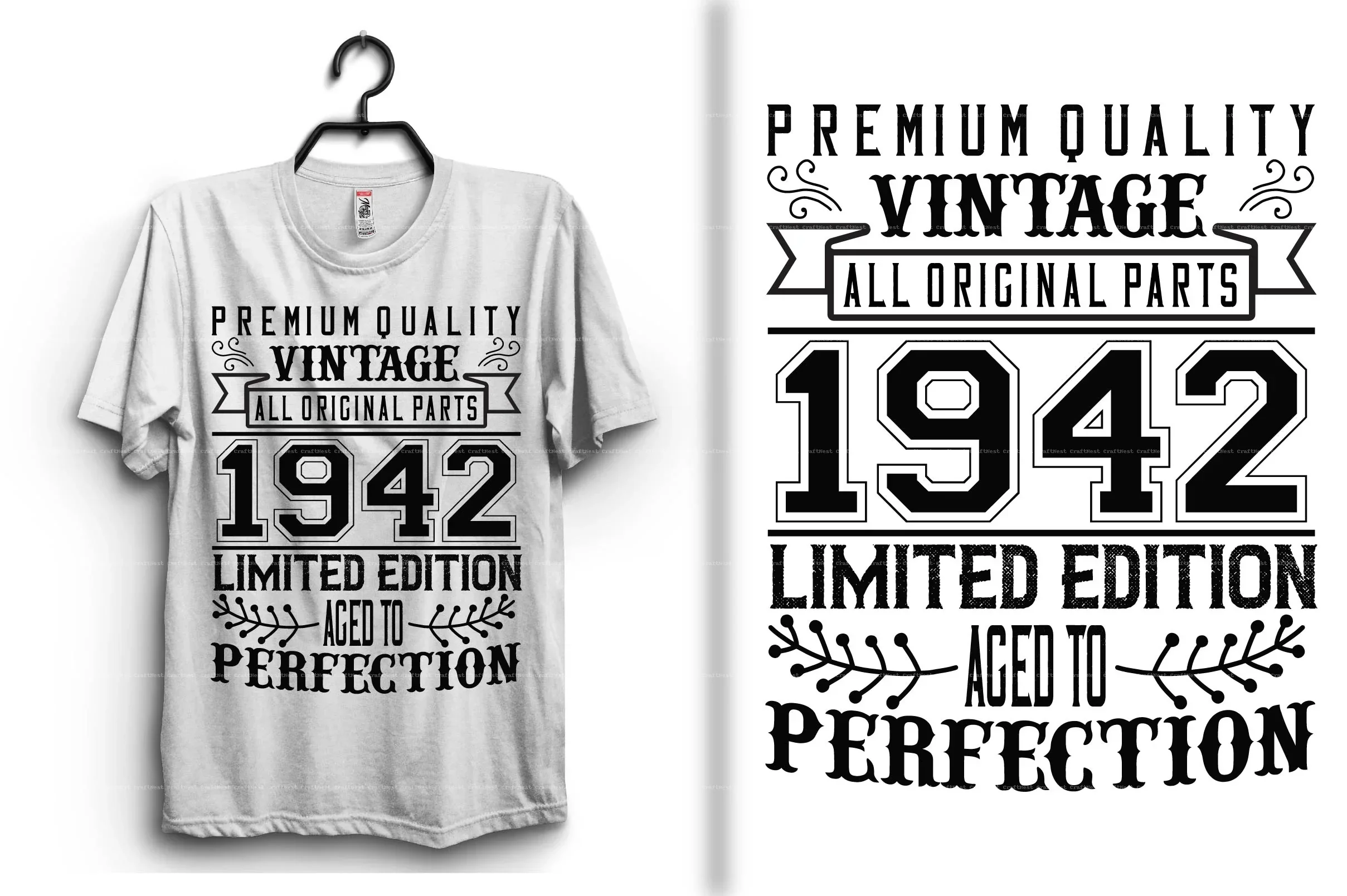 Vintage T-Shirt Design SVG Bundle - Image 8