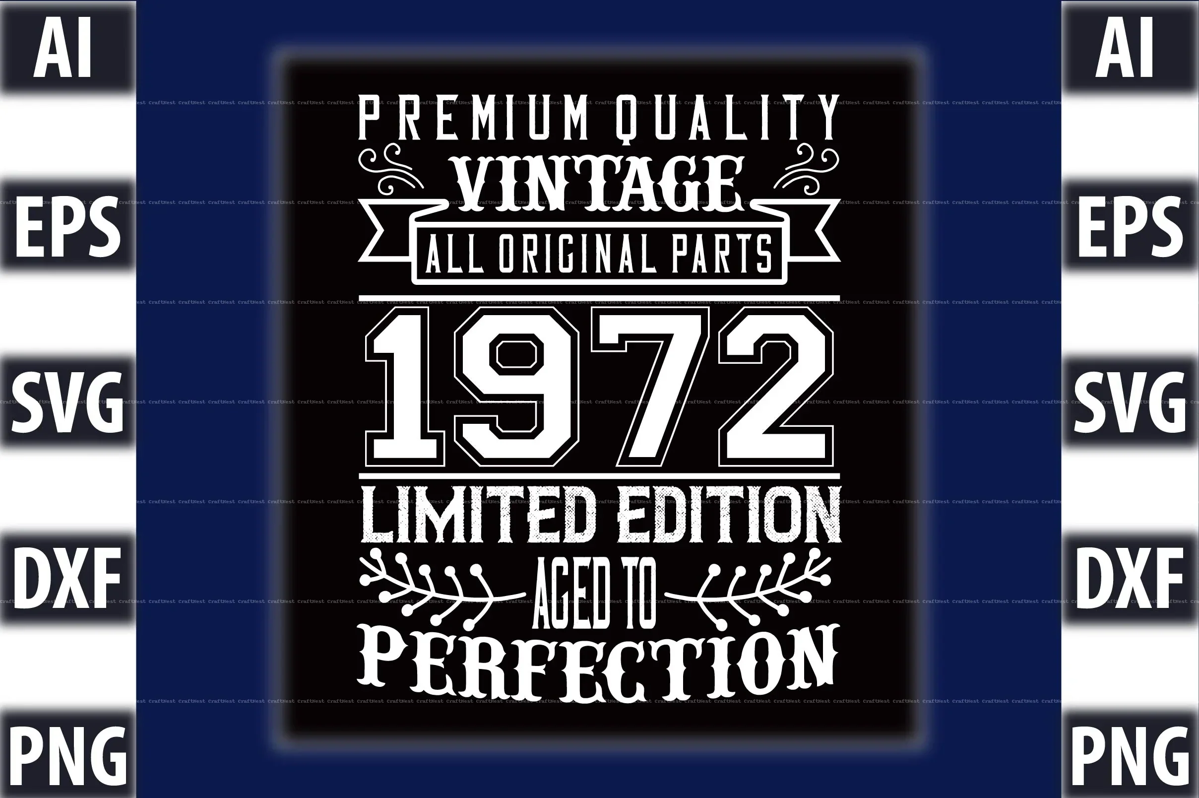 Vintage T-Shirt Design SVG Bundle - Image 2