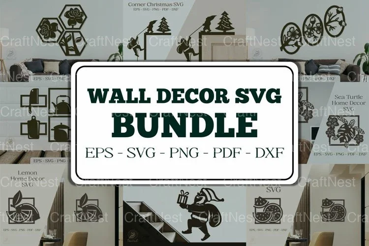 Wall Decor SVG Bundle