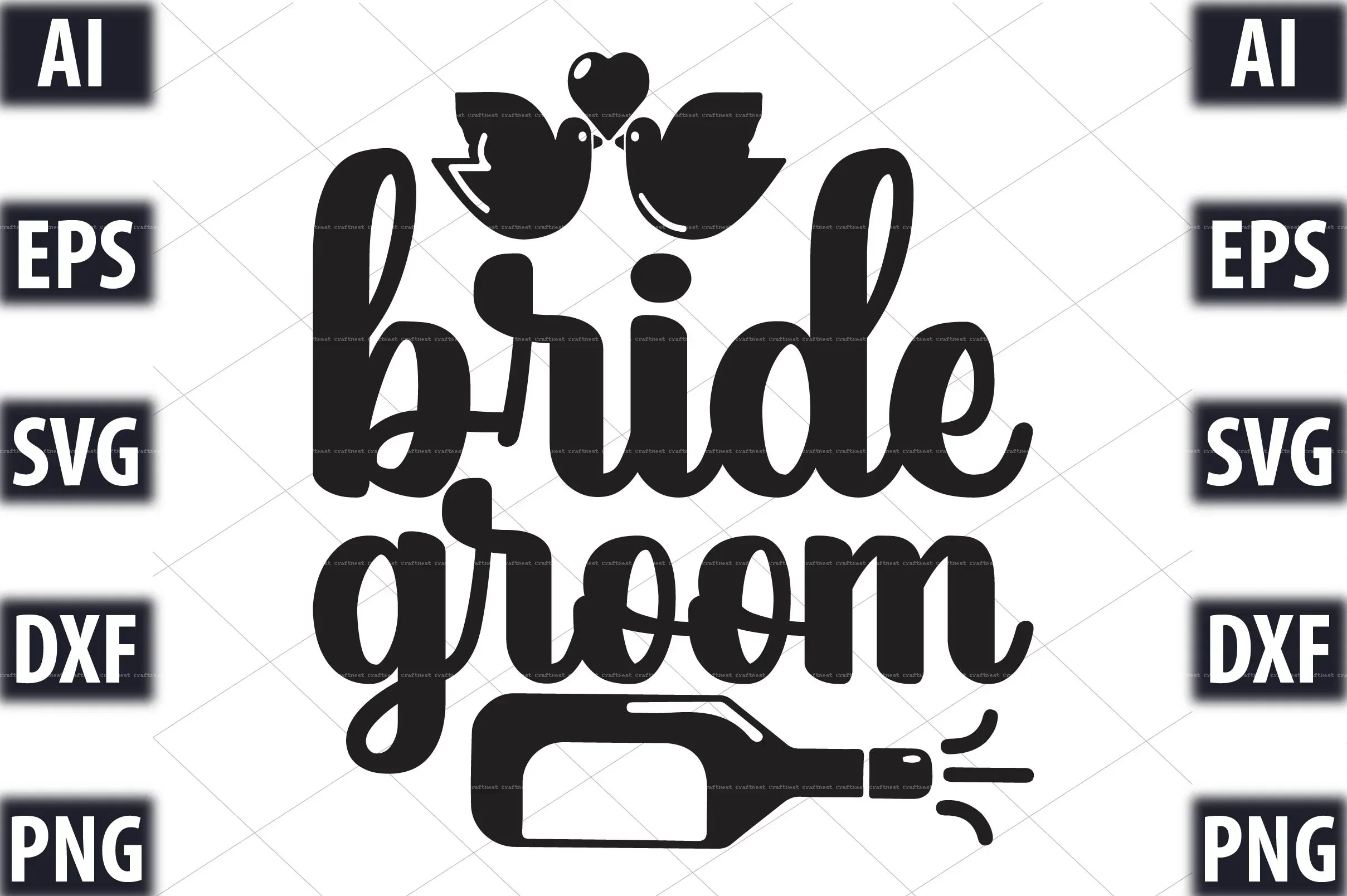 Wedding SVG Bundle - Image 6