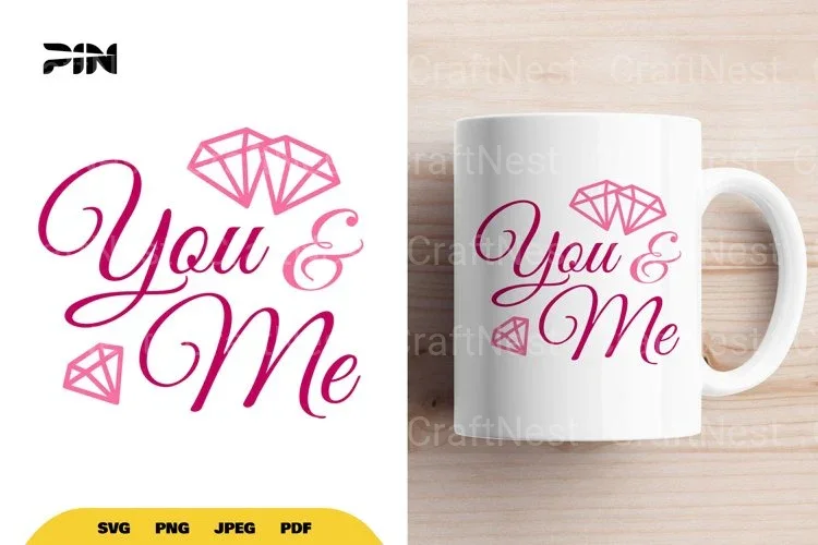 Wedding You Me SVG Bundle