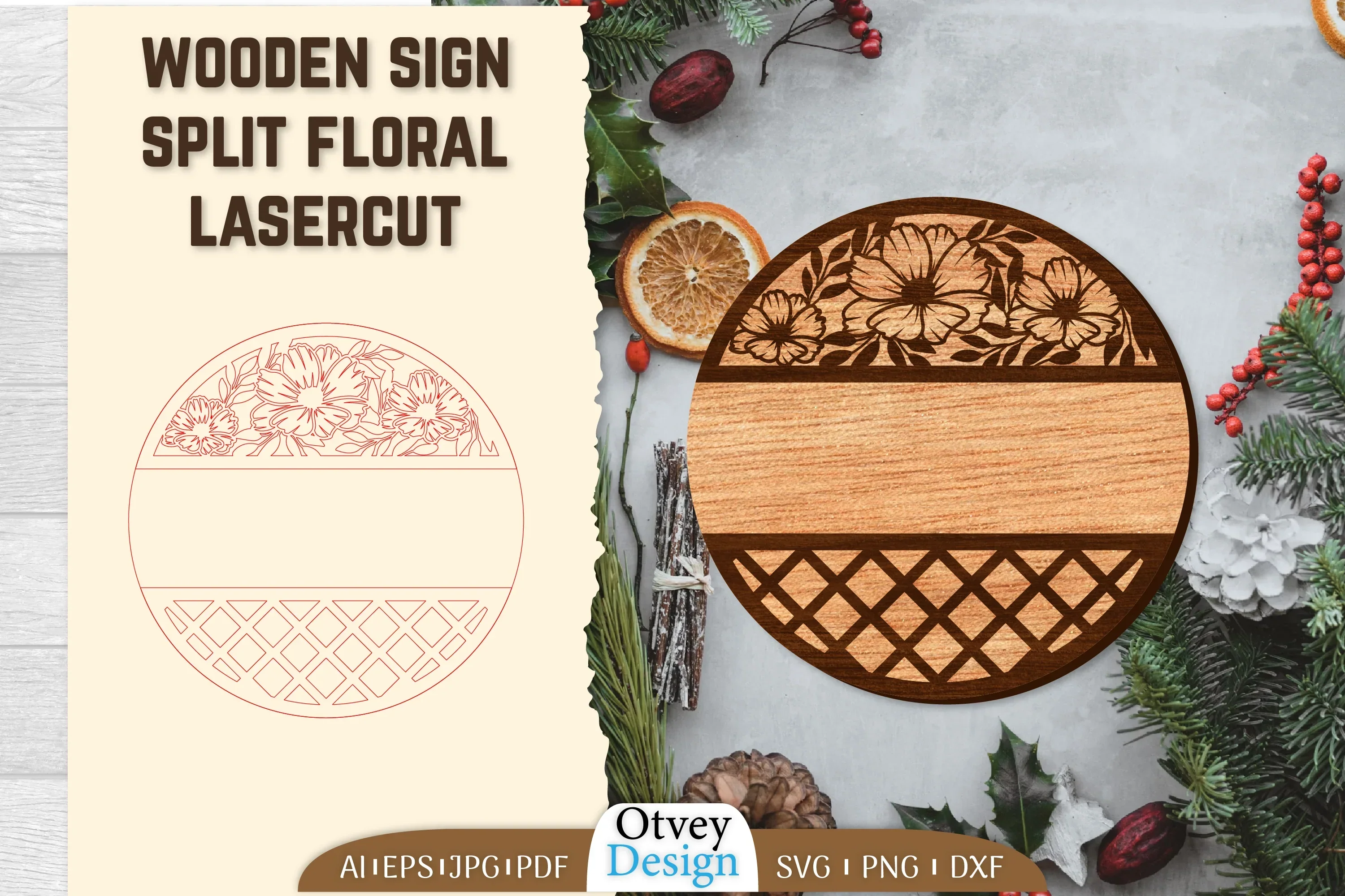 Welcome Ganging Wooden Sign SVG Bundle