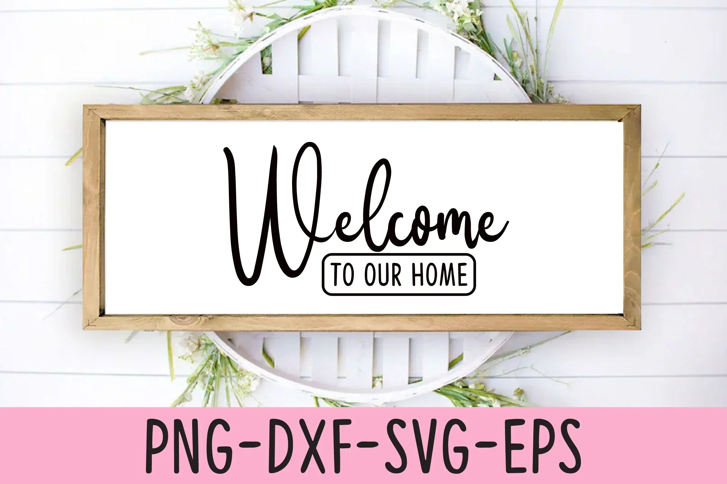Welcome Sign SVG Bundle - Image 9