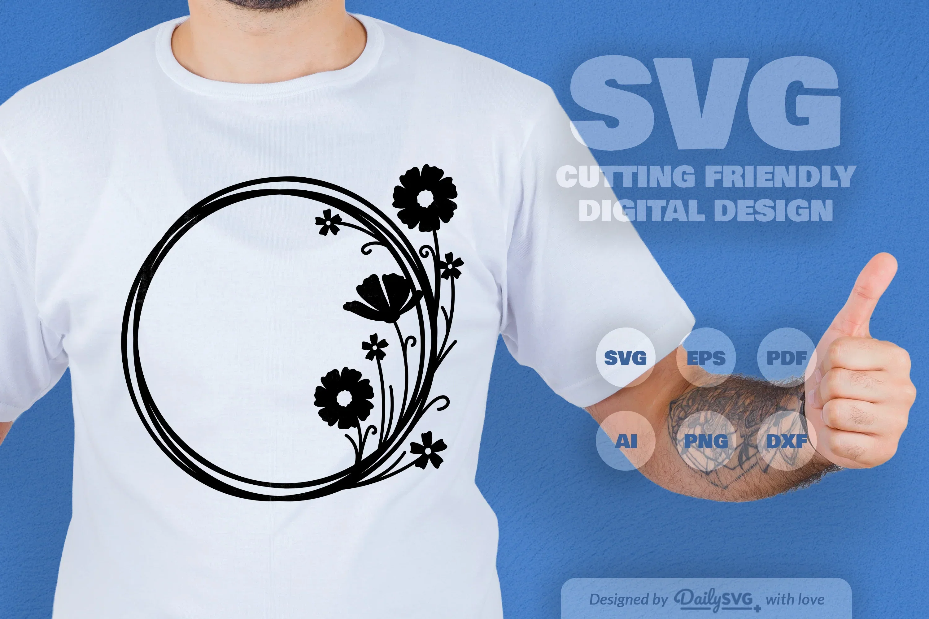 Wild Floral SVG Bundle for Creative Projects - Image 3