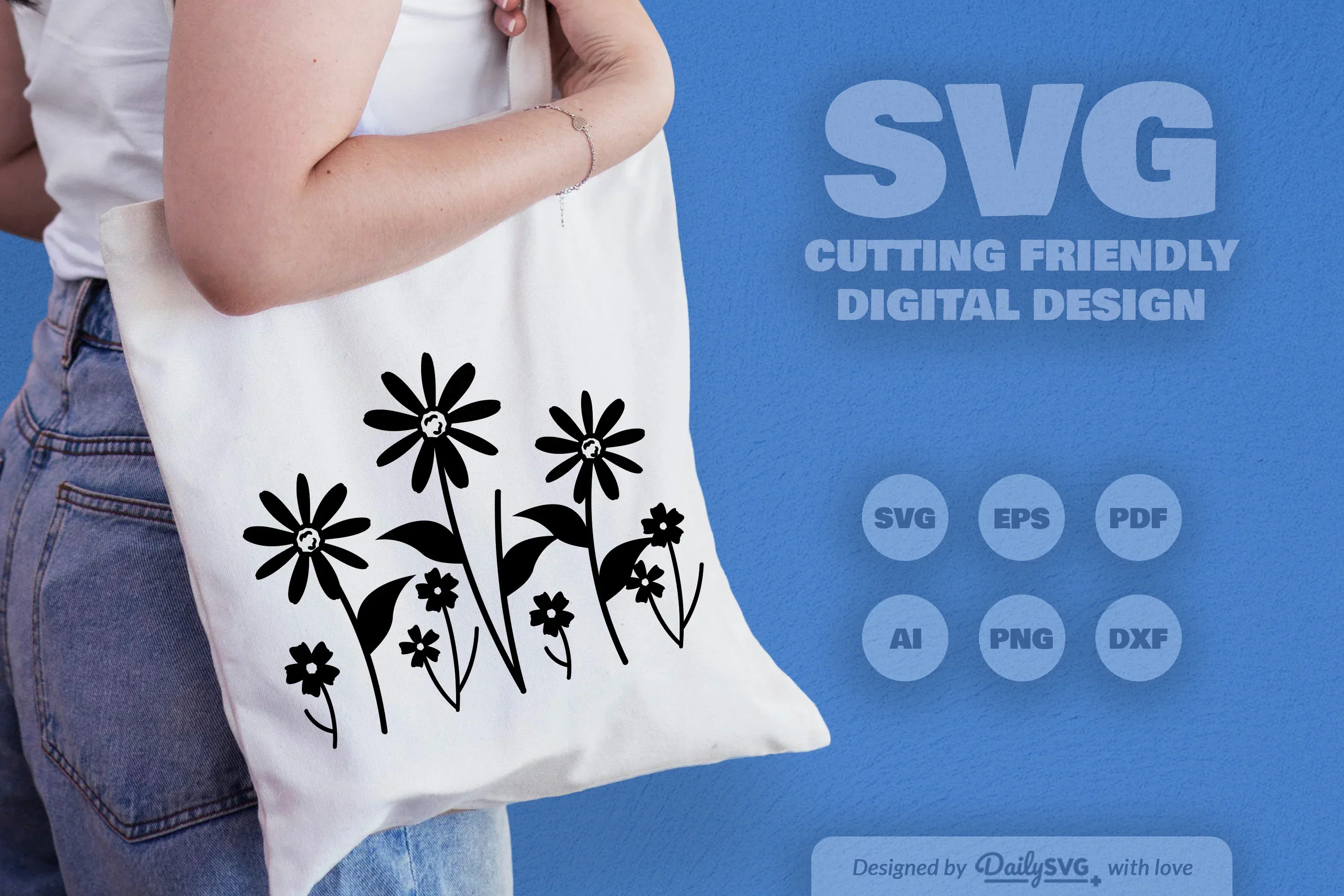 Wild Floral SVG Bundle for Creative Projects - Image 4