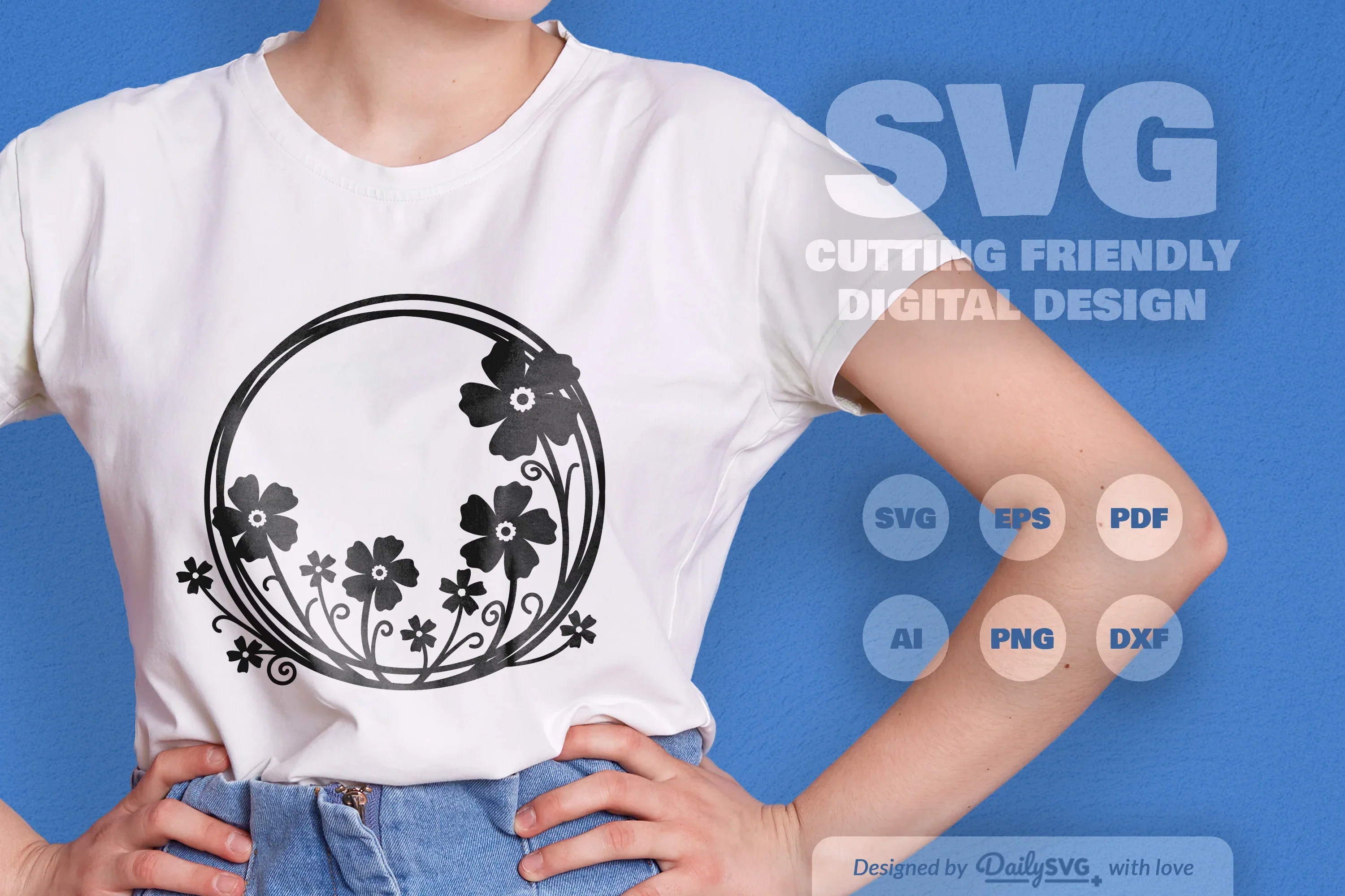 Wild Floral SVG Bundle: Vibrant Blooms Collection - Image 2