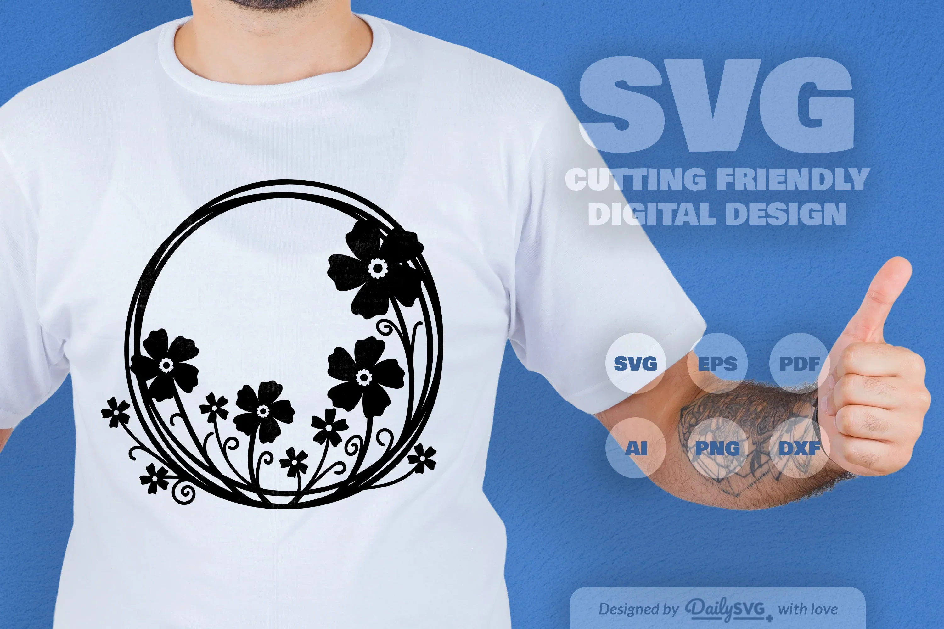 Wild Floral SVG Bundle: Vibrant Blooms Collection - Image 3