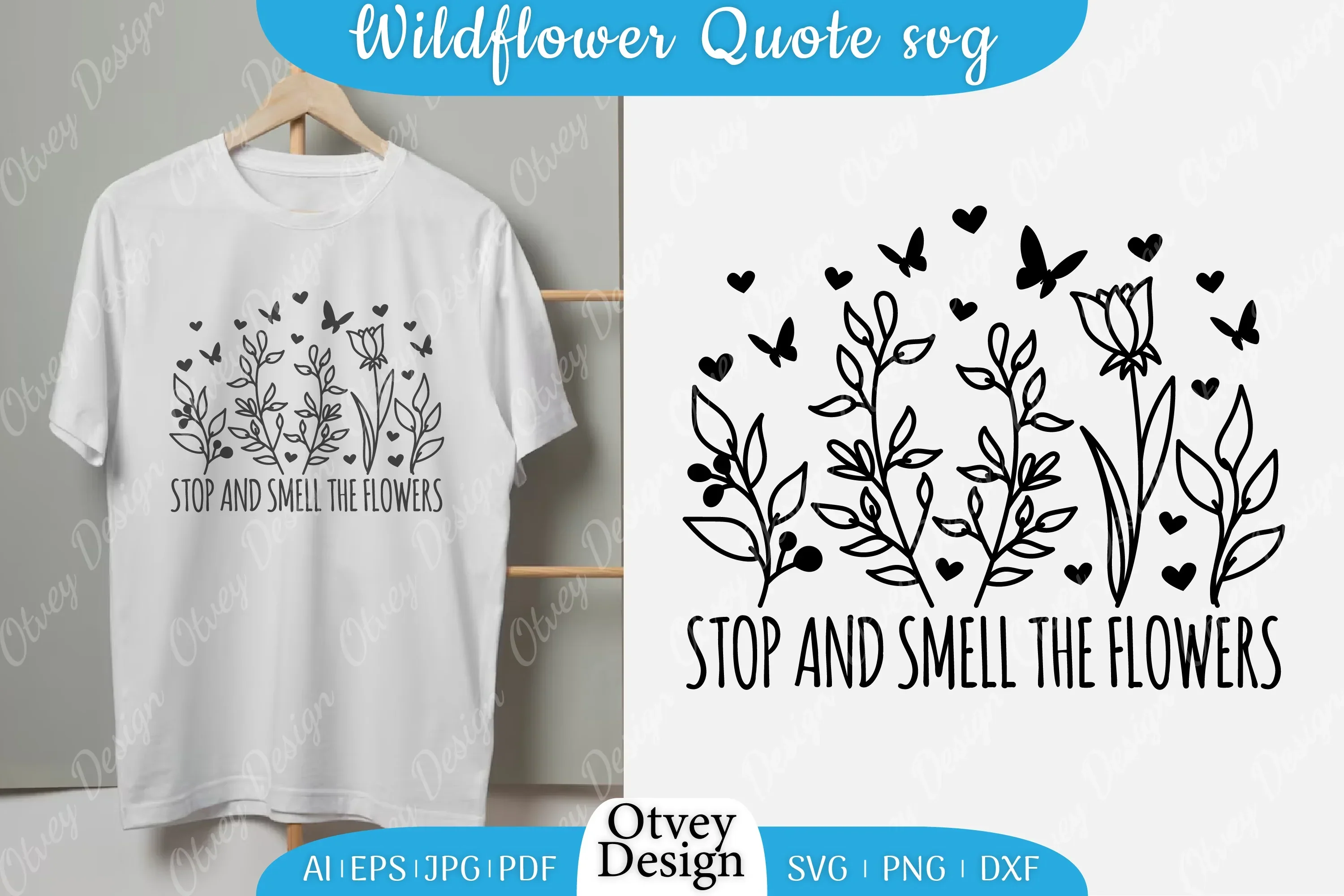 Wildflowers Quote Motivational Sayings SVG Bundle
