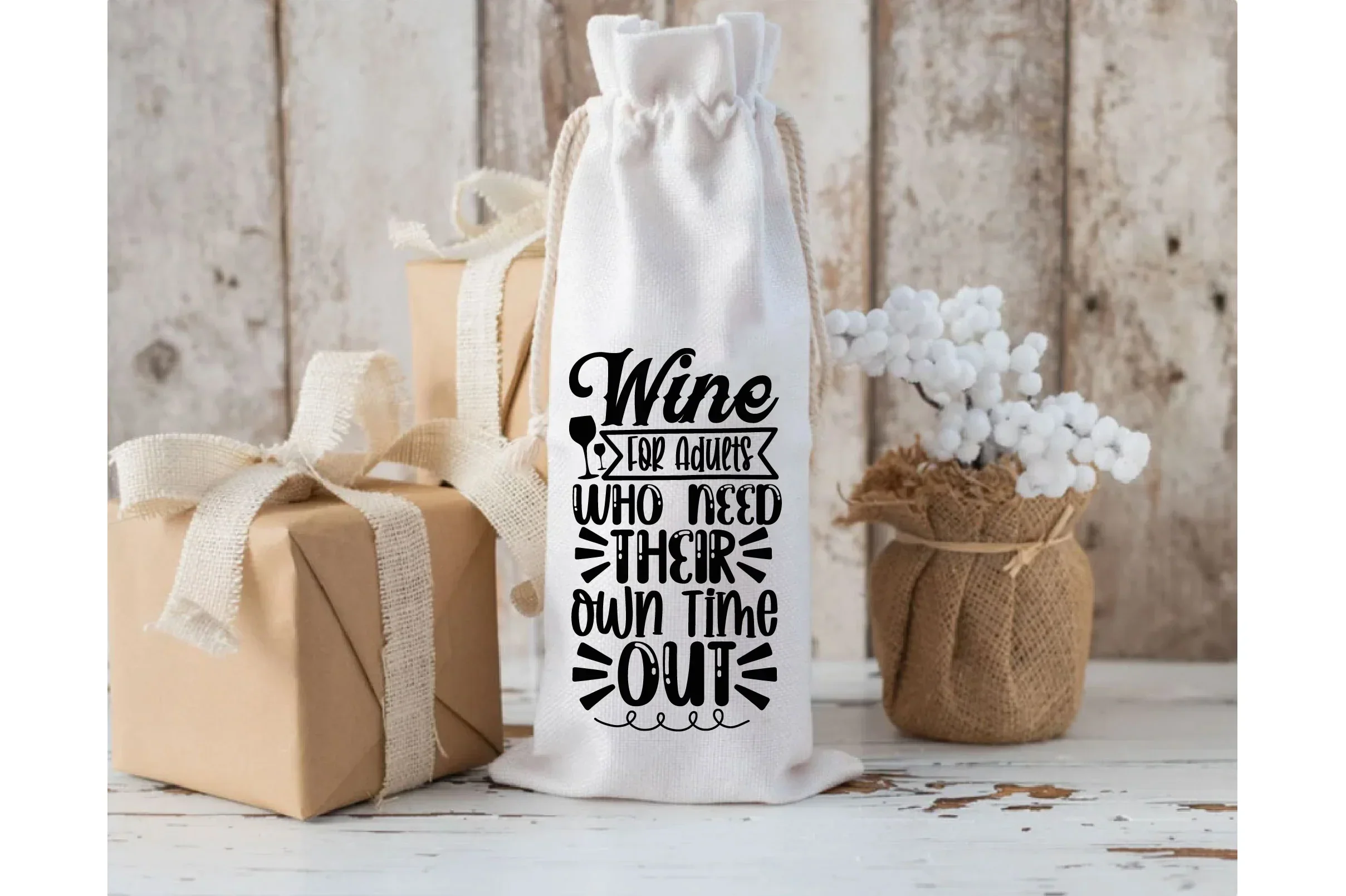 Wine Bag SVG Bundle - Image 6