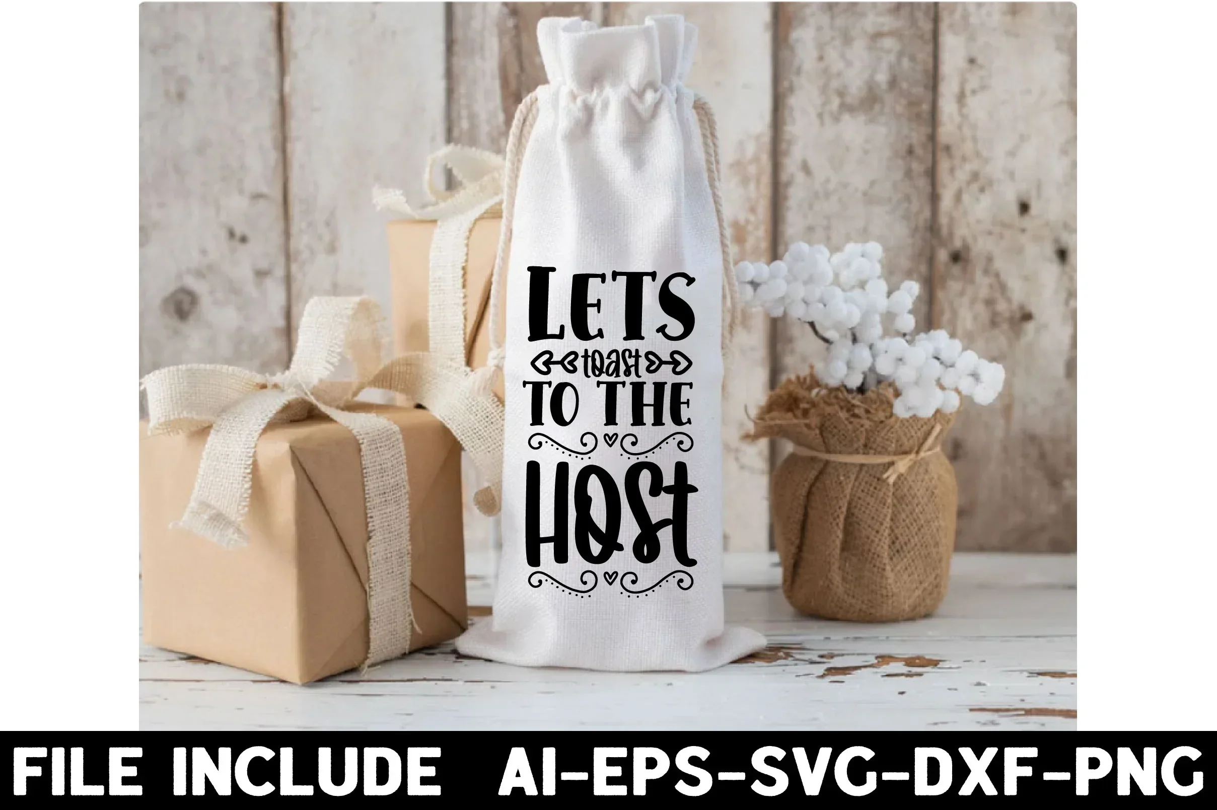 Wine Bag SVG Bundle - Image 3