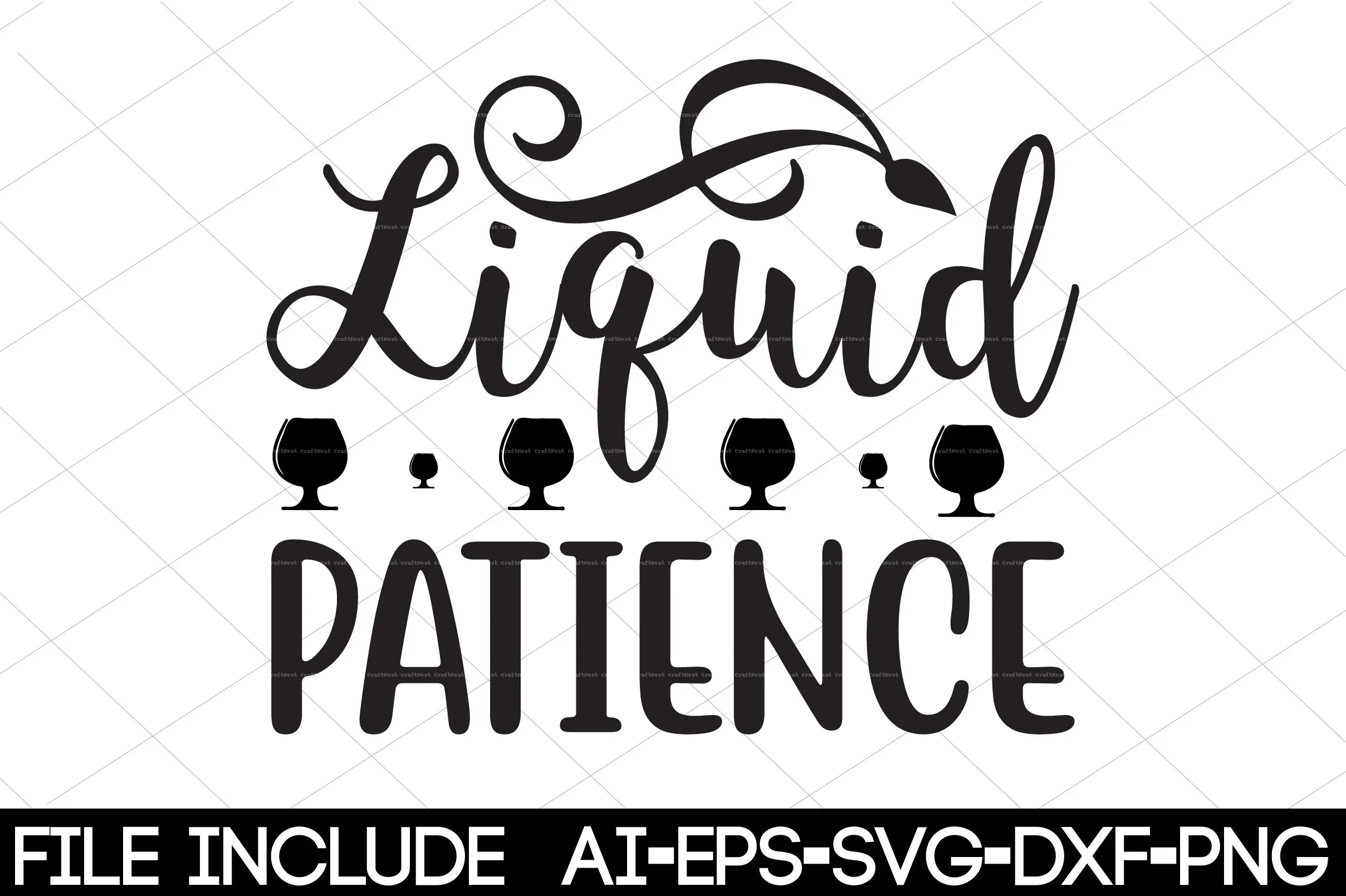 Wine Designs SVG Bundle for Creative Projects - Image 4