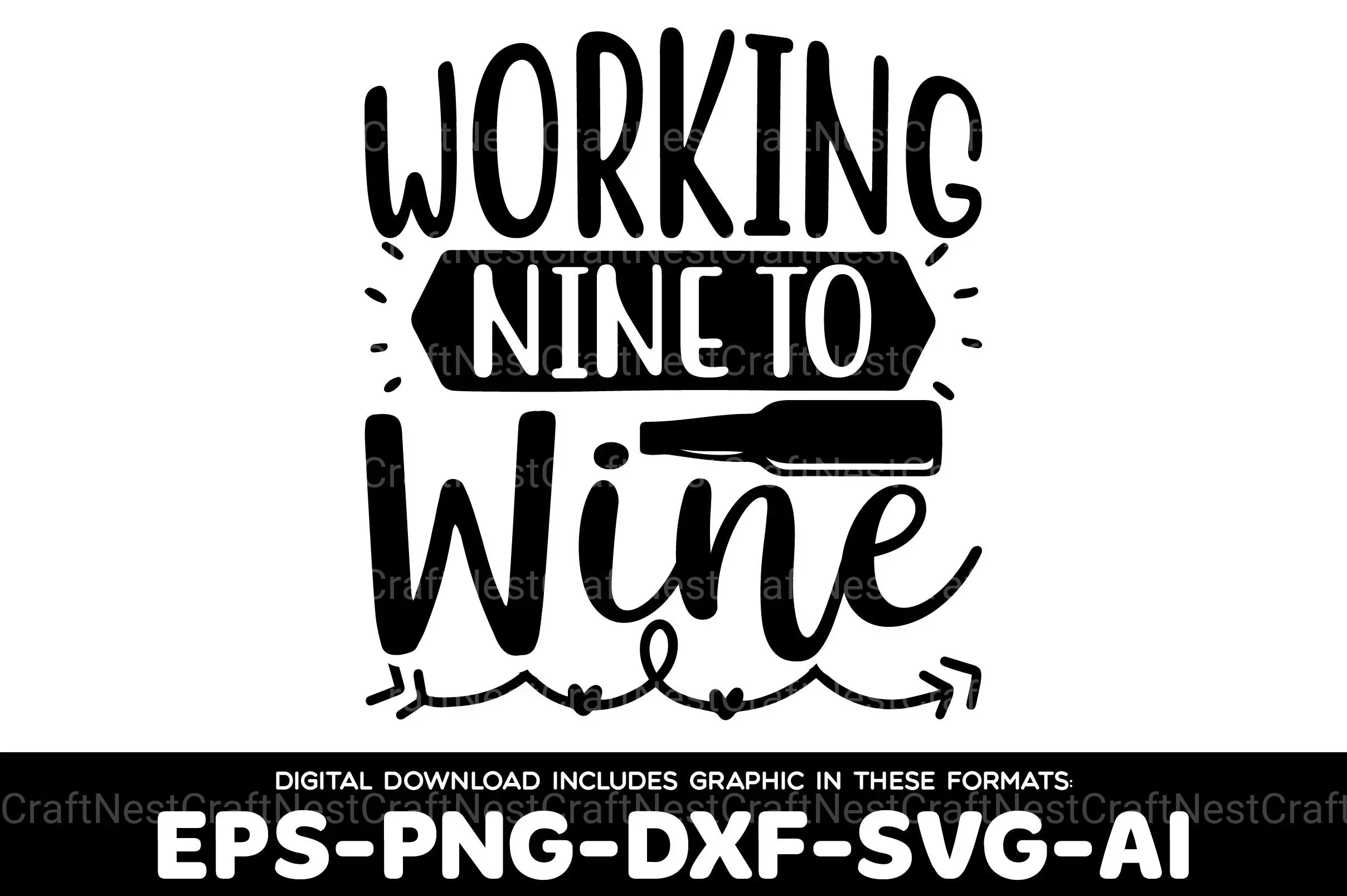 Wine SVG Bundle - Image 4
