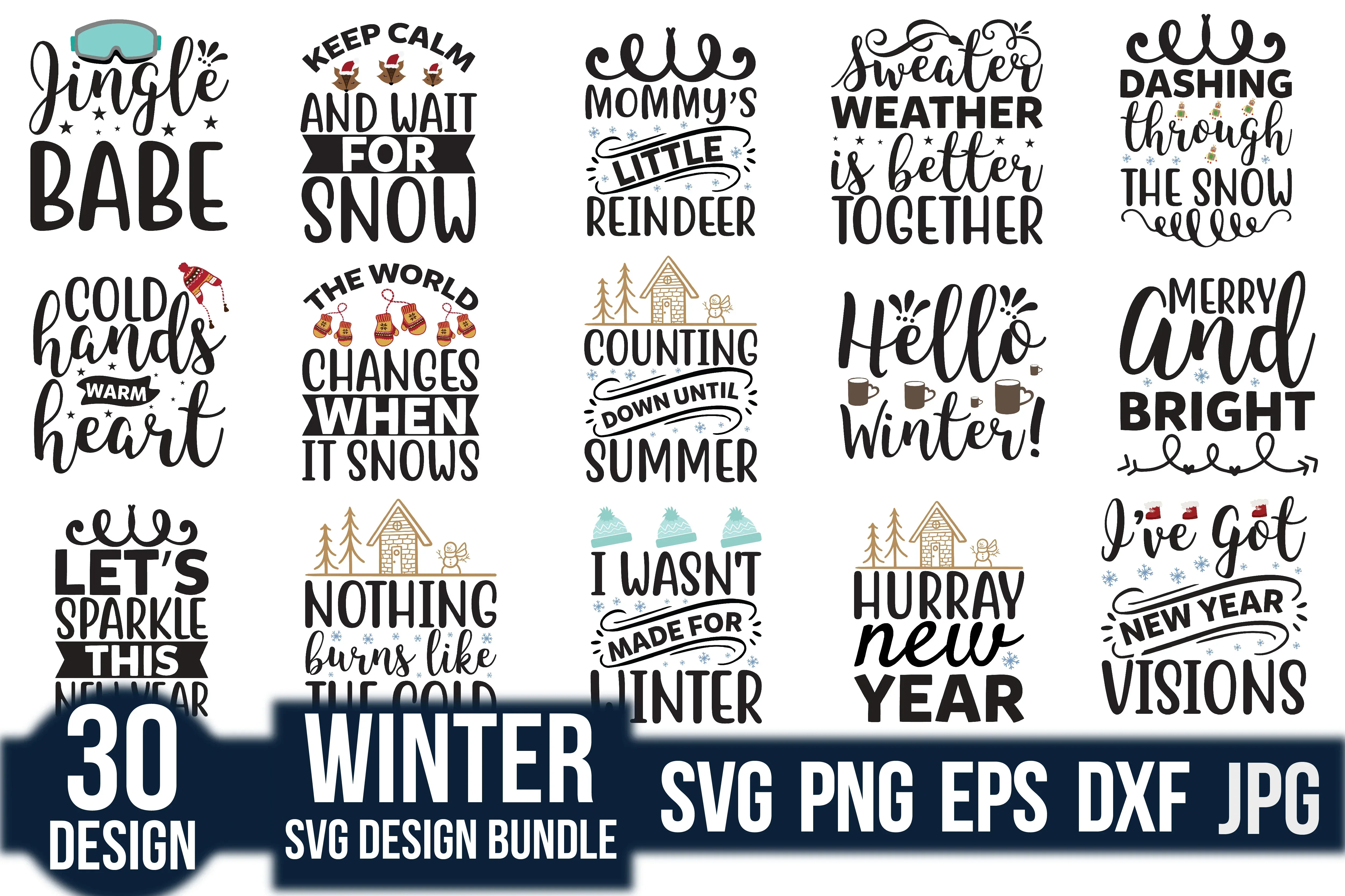 Winter SVG Bundle - Image 3