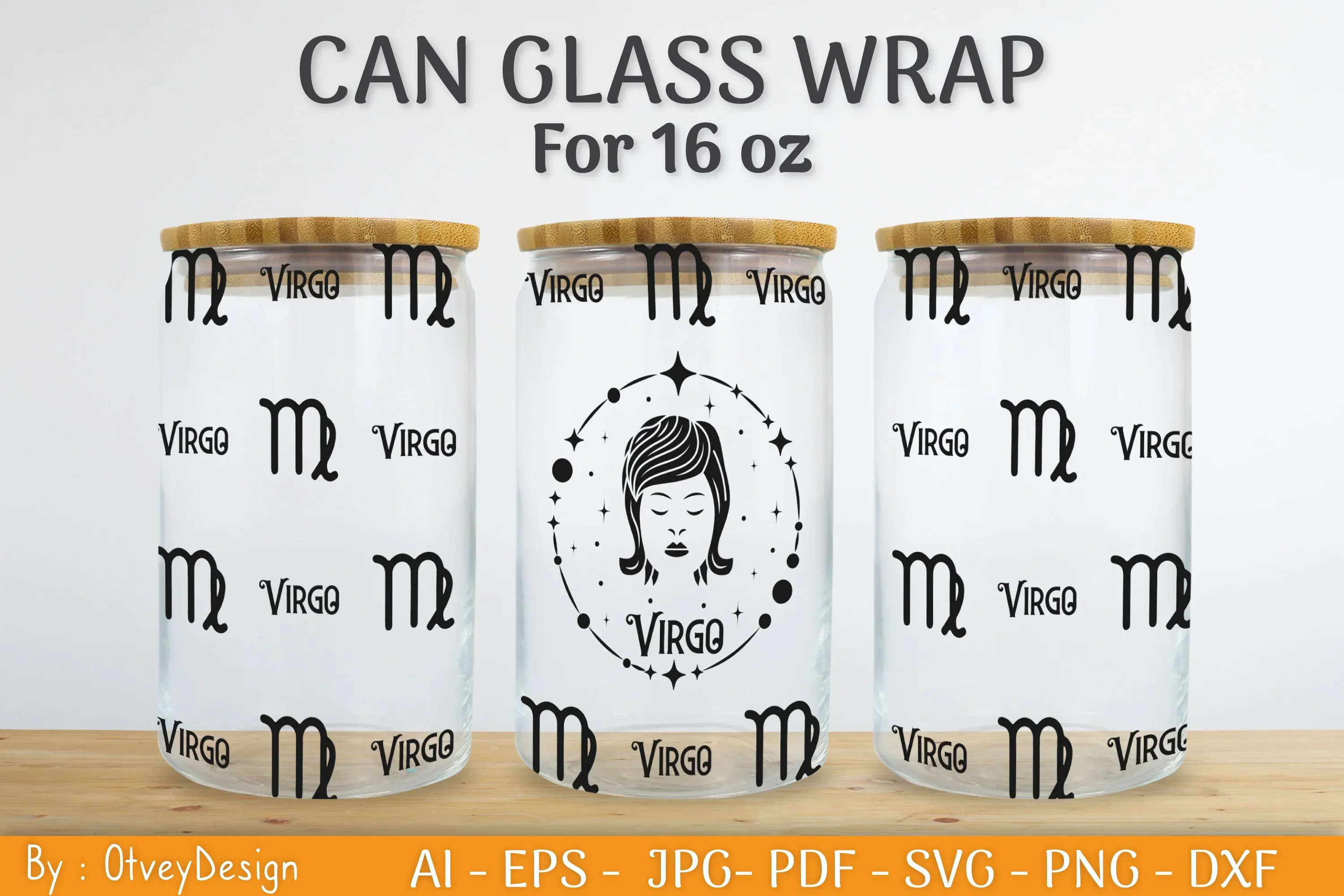 Zodiac Beer Can Glass 16 OZ SVG Bundle - Image 2