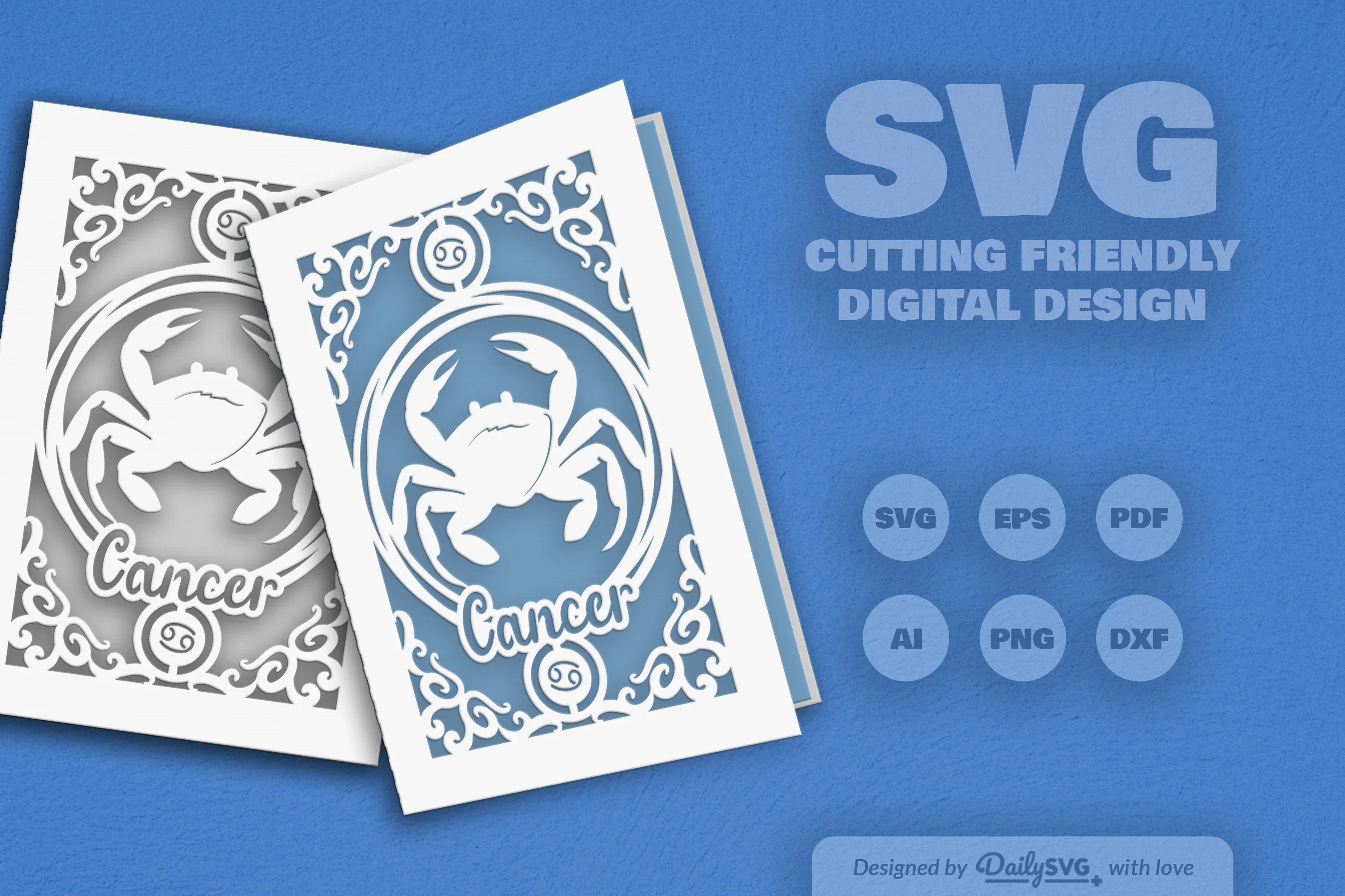 Zodiac Cancer SVG Bundle - Image 2