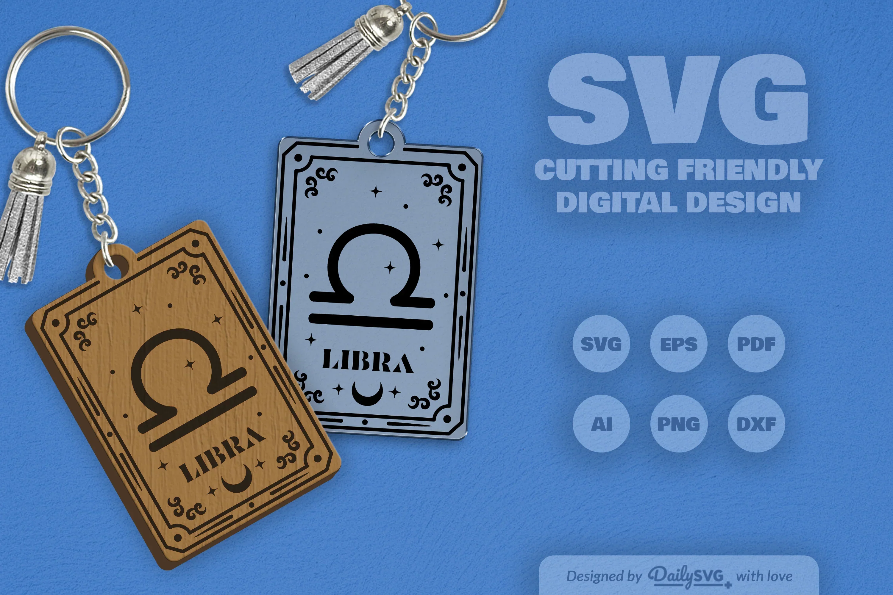 Zodiac Card Libra SVG Bundle - Image 2