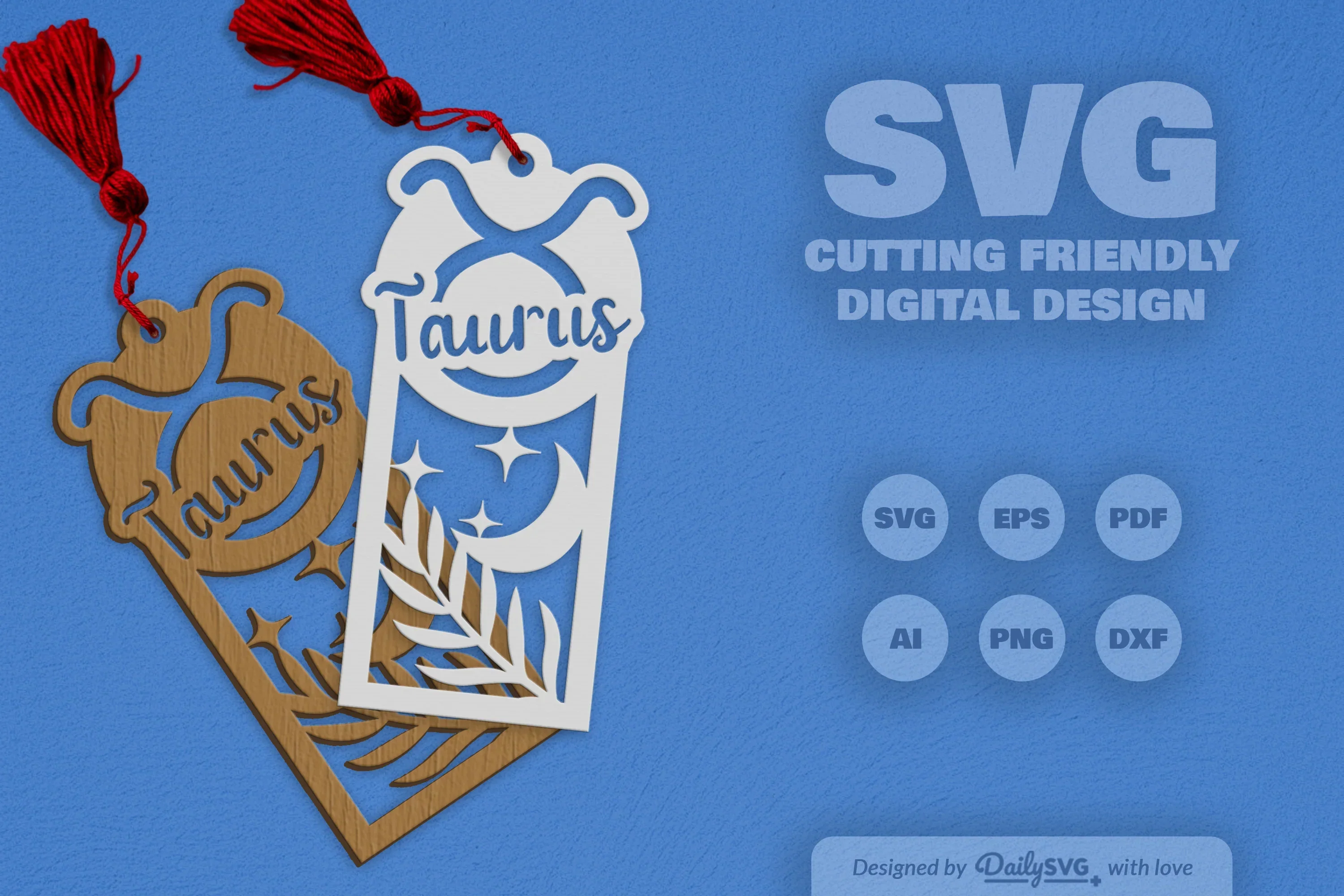 Zodiac Laser Cut Taurus SVG Bundle SVGs - Image 2