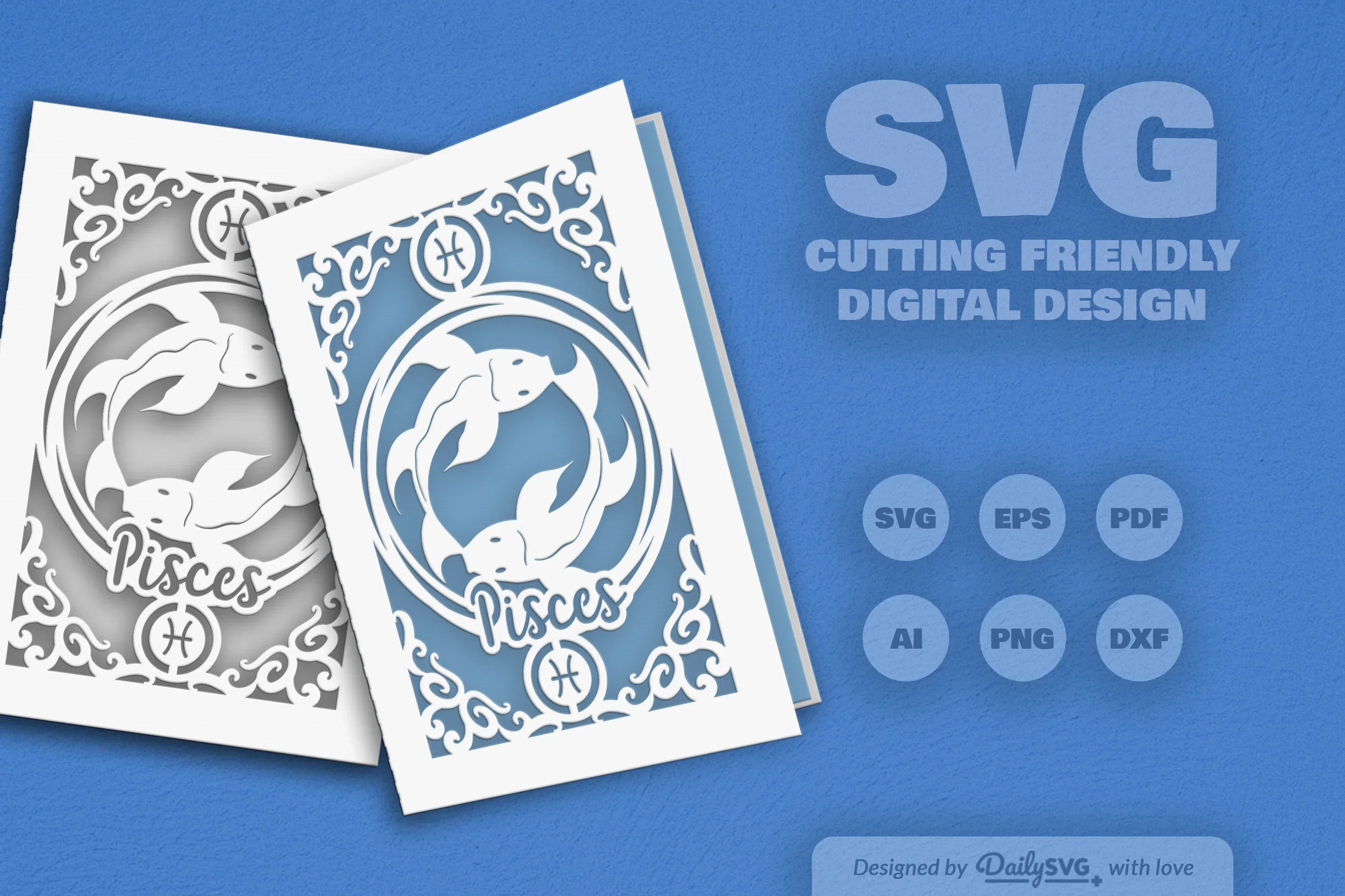 Zodiac Pisces SVG Bundle - Image 2