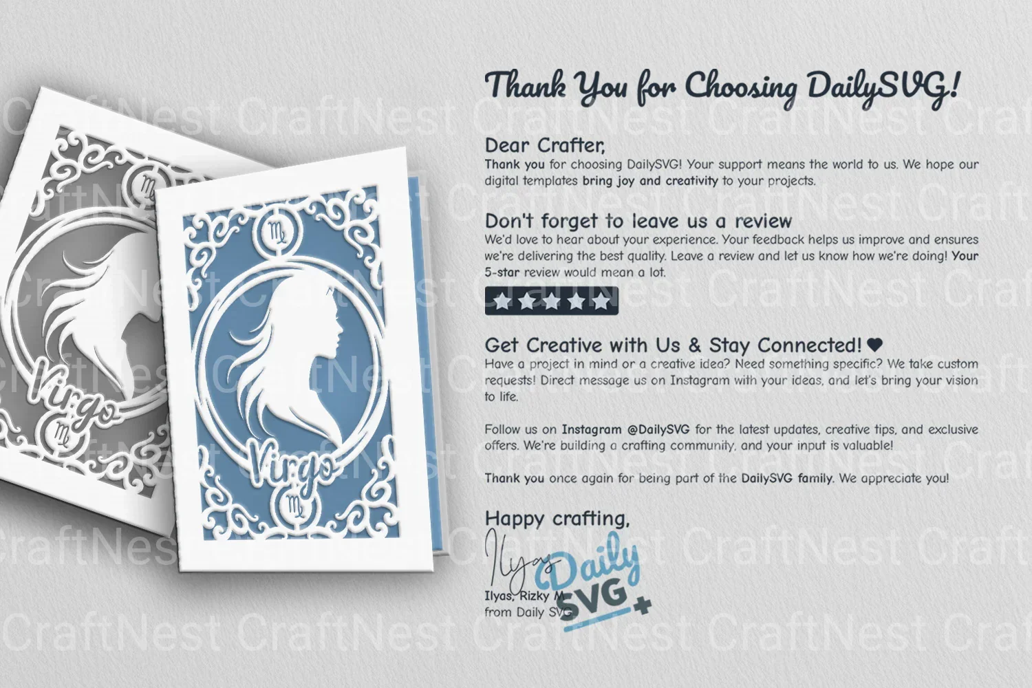 Zodiac Virgo SVG Bundle: Perfect Gifts for Virgos - Image 3